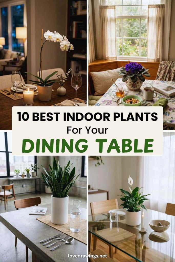 10 Best Indoor Plants for the Dining Table
