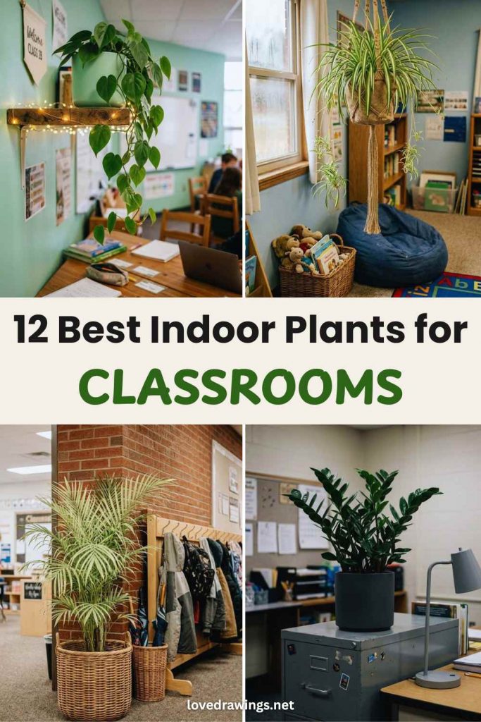 12 best indoor plants for classrooms